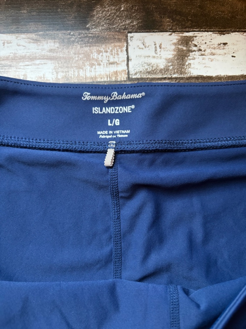 Tommy Bahama IslandZone Navy Flounce Hem Skort - Picture 2 of 6